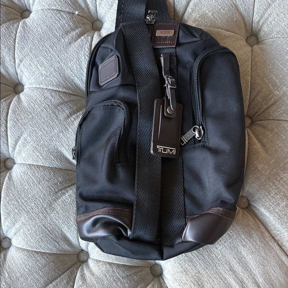 TUMI Alpha 3 Higgins‎ Black Men's Bag